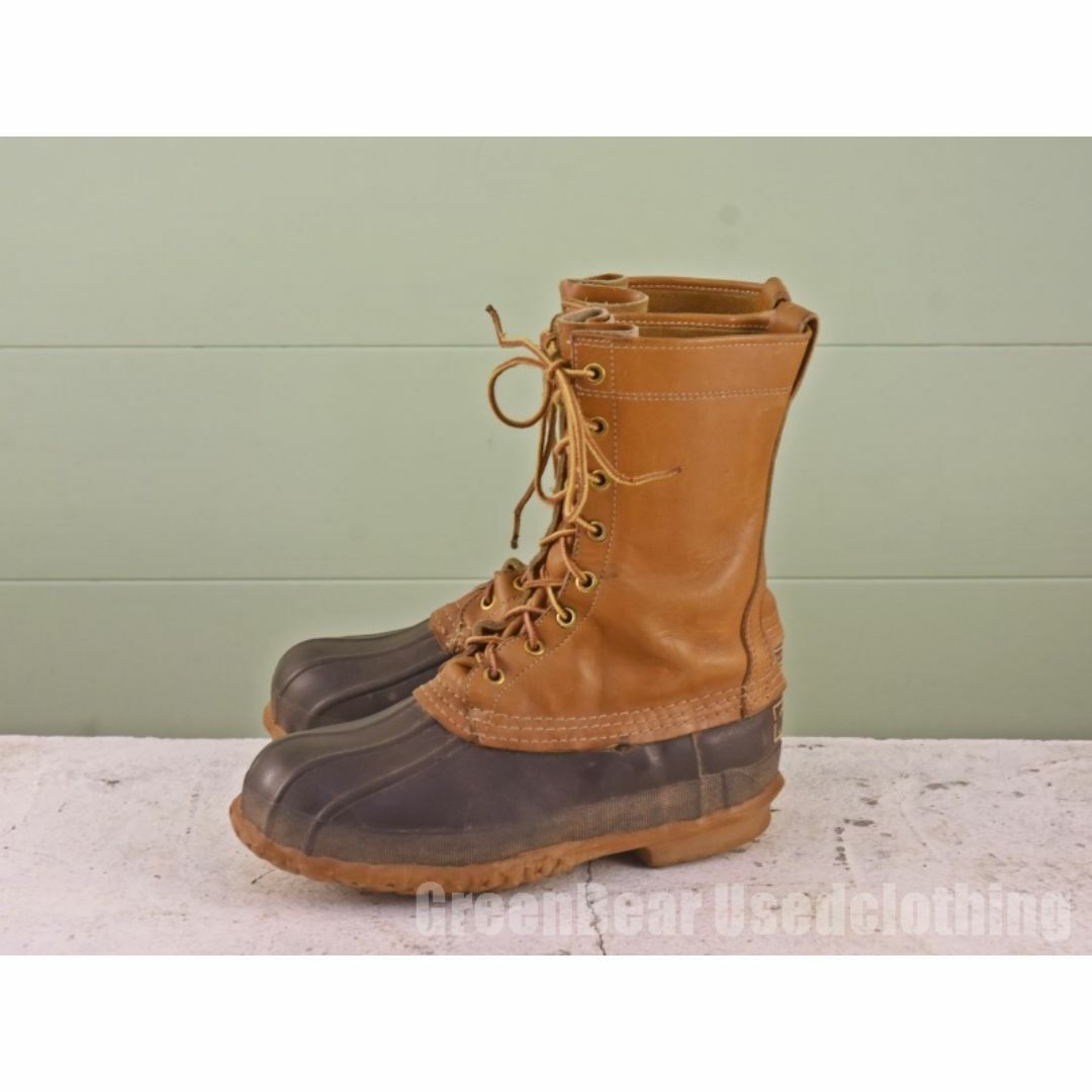 【はこぽす対応商品】 L.L.Bean - USA製 L.L.ビーン ビンテージ ビーンブーツ 良い味 女性用