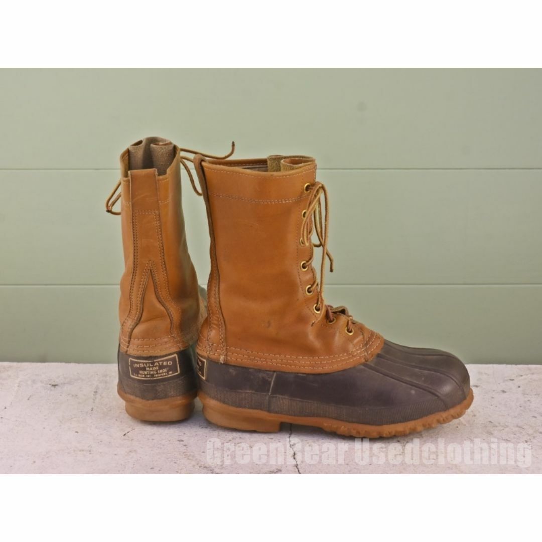 【後払い手数料無料】 - L.L.Bean USA製 良い味 ビーンブーツ ビンテージ L.L.ビーン 女性用