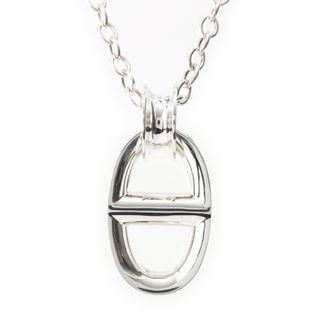 エルメス(HERMES)のエルメス 925 レポンスTGM シェーヌダンクルモチーフ ネックレス アクセサリー シルバー 75.6g【中古】(ネックレス)