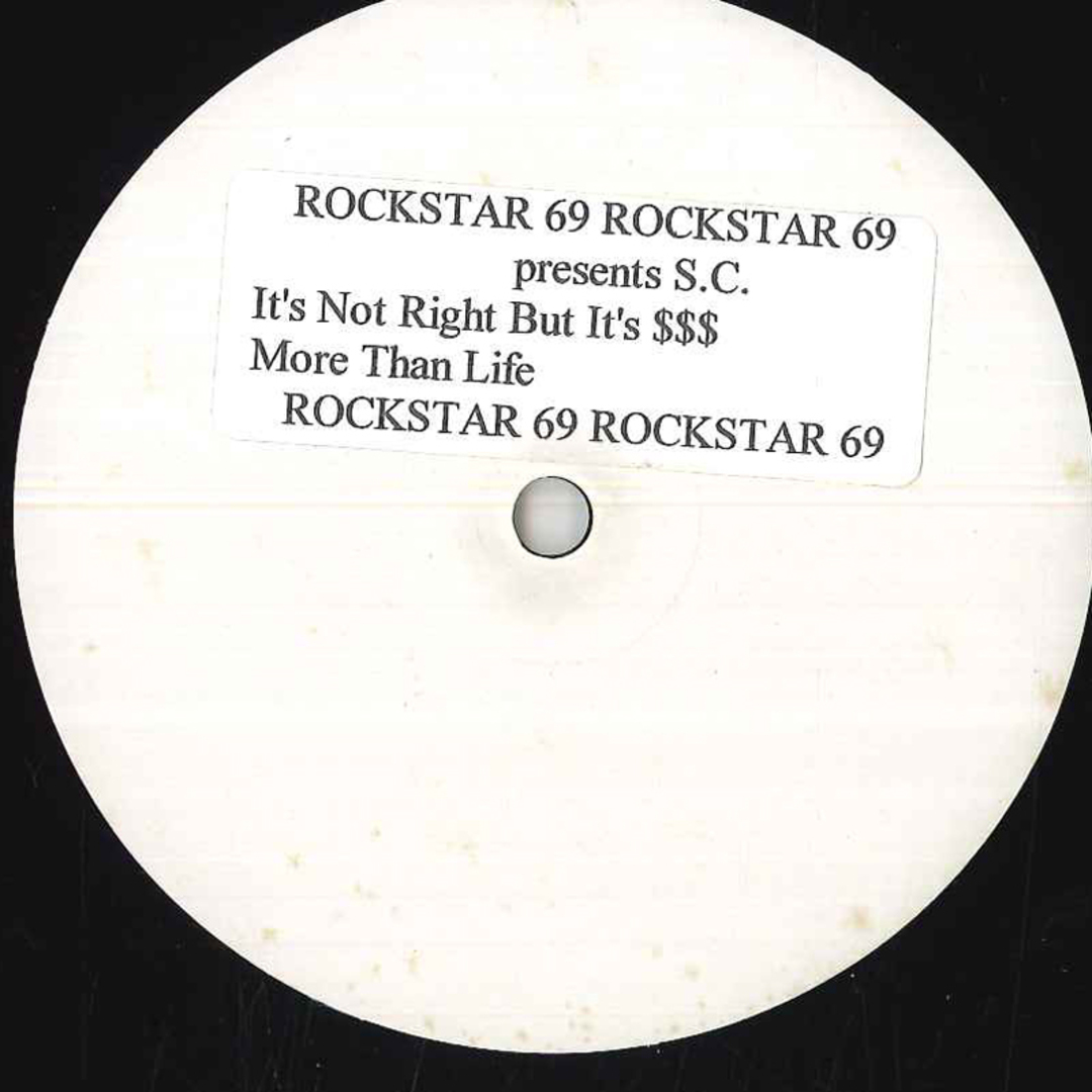 米12" Rockstar 69, S.C. More Than Life / Its Not Right But Its $$$ GPP001PROMO Not On Label (Jana), Not On Label (Whitney Houston) エンタメ/ホビーのエンタメ その他(その他)の商品写真