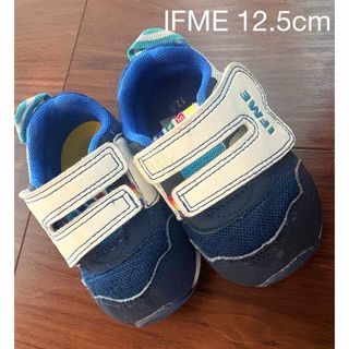 イフミー(IFME)のIFME  12.5 ベビーシューズ　紺色　ファーストシューズ(スニーカー)