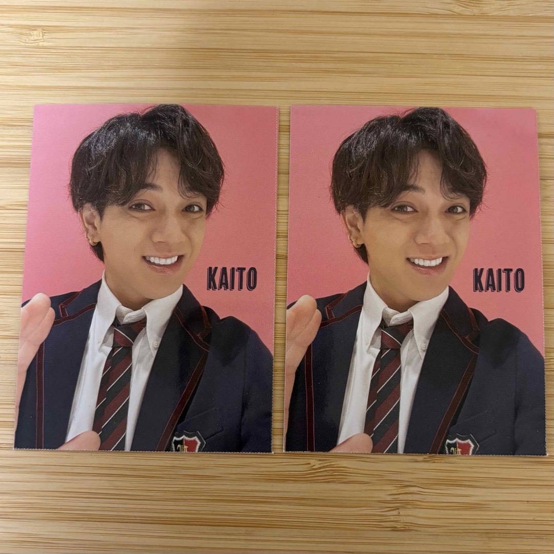Johnny's(ジャニーズ)の宮近海斗 Travis Japan WINK UP 厚紙カード トレカ 学ラン エンタメ/ホビーのタレントグッズ(アイドルグッズ)の商品写真