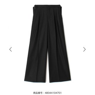 TOMORROWLAND .B CANONICOウール 2タックワイドパンツ(その他)