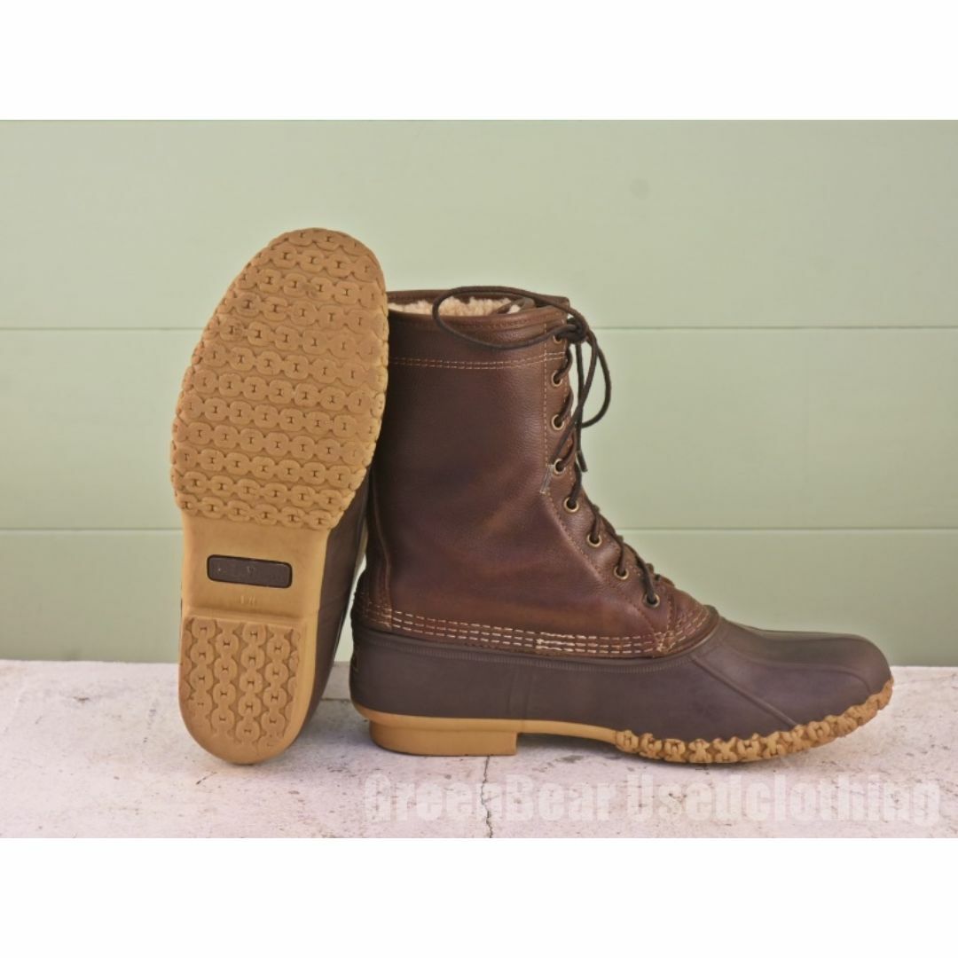 注目ショップ USA製 - L.L.Bean L.L.ビーン ワイズ インナーボア ビーンブーツ 男性用