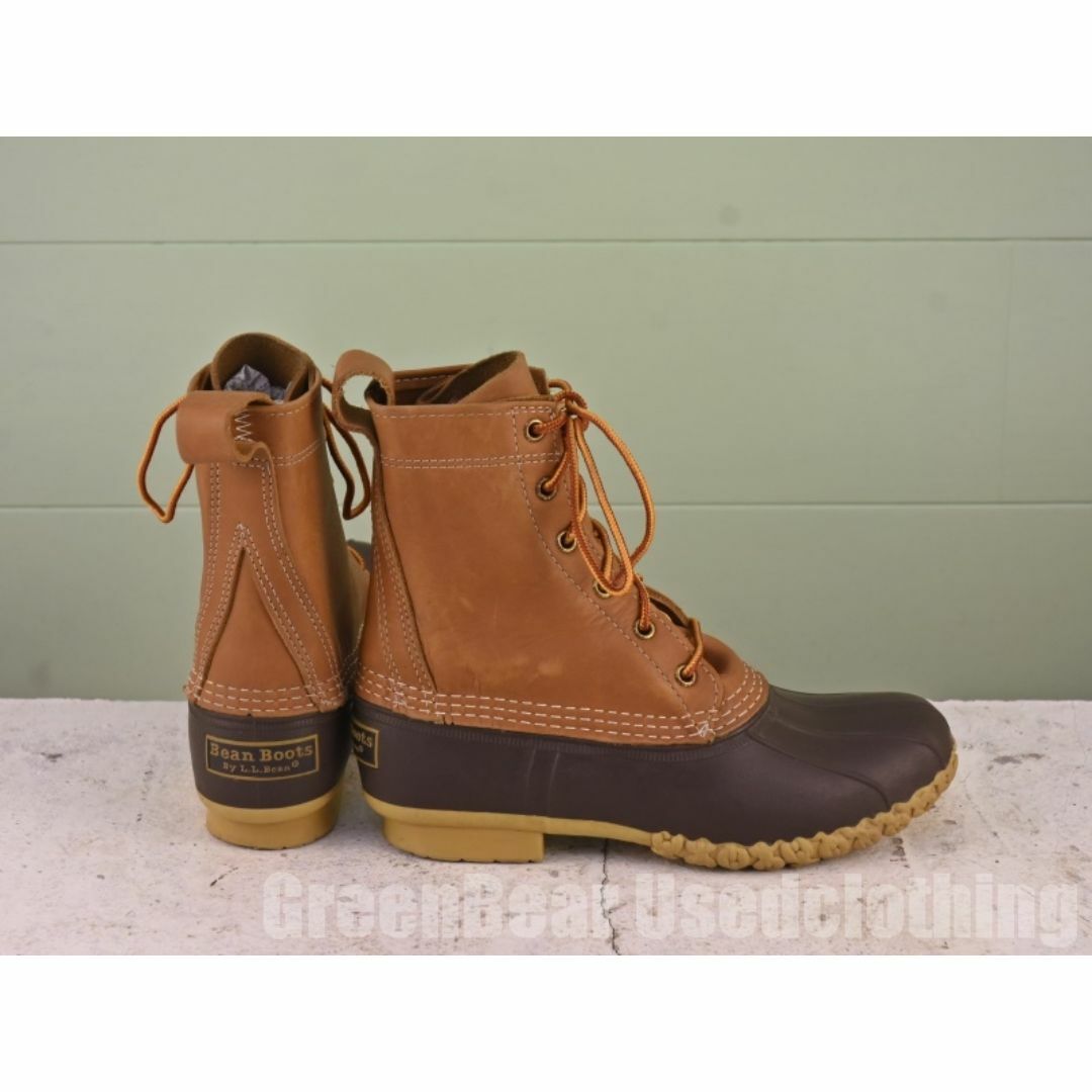 超熱 L.L.ビーン USA製 - L.L.Bean ビーンブーツ ブラウン 茶 女性用