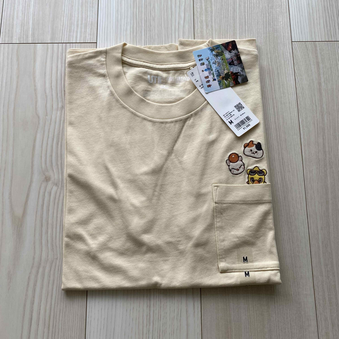 UNIQLO(ユニクロ)の新品タグ付き ファイナルファンタジー UNIQLO 刺繍 UT Tシャツ M メンズのトップス(Tシャツ/カットソー(半袖/袖なし))の商品写真