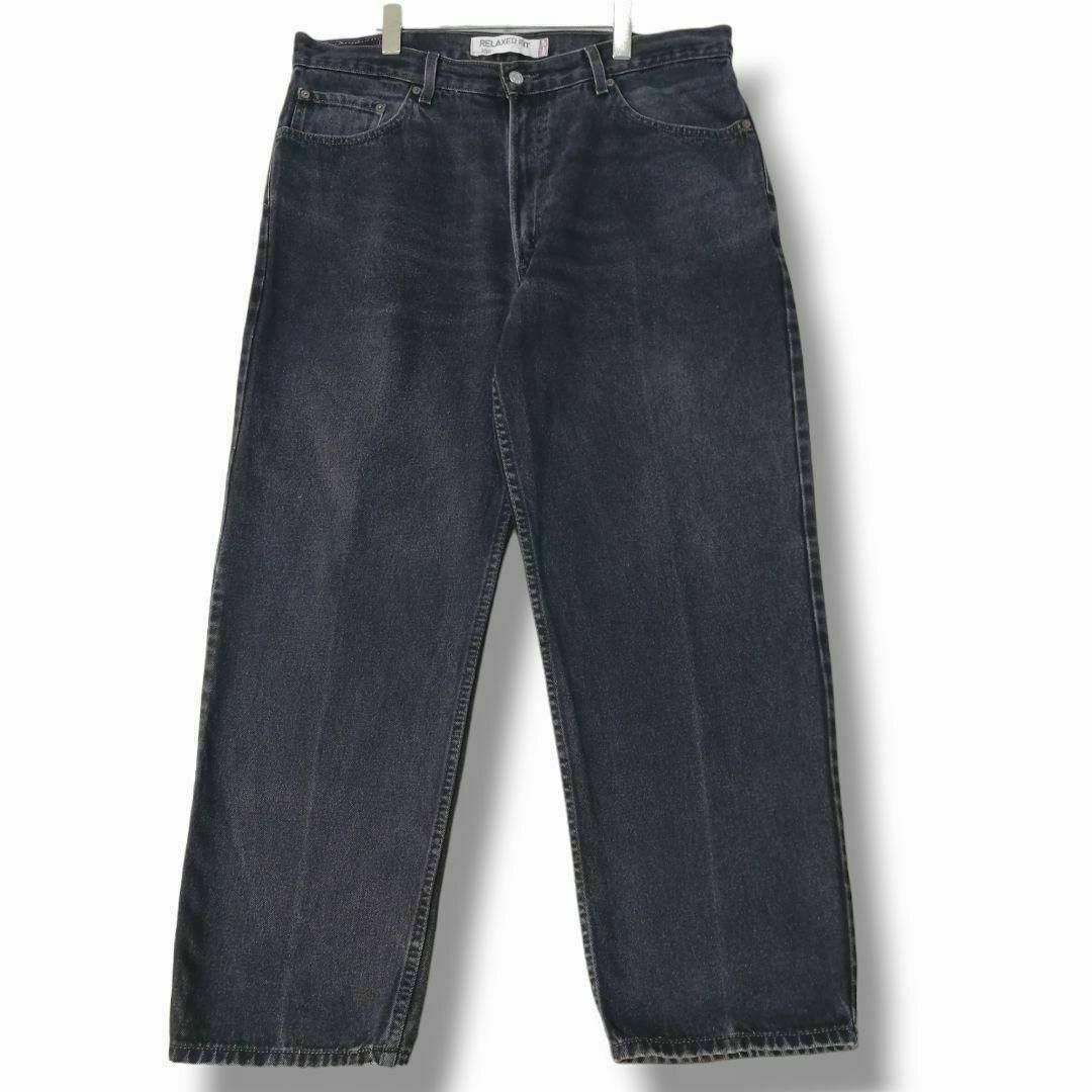 Levi's - リーバイス550 極太バギーパンツ ブラックデニム