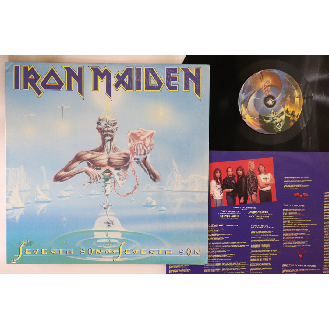 米LP Iron Maiden Seventh Son Of A Seventh Son C190258 CAPITOL /00260 エンタメ/ホビーのエンタメ その他(その他)の商品写真