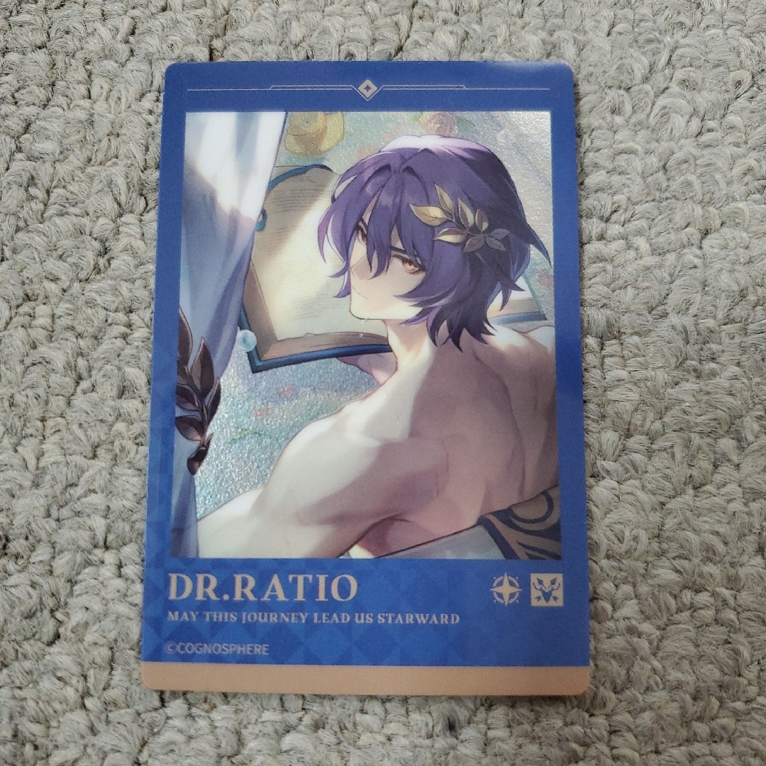 崩壊スターレイル スシロー Dr.レイシオ メタリックカード エンタメ/ホビーのアニメグッズ(カード)の商品写真