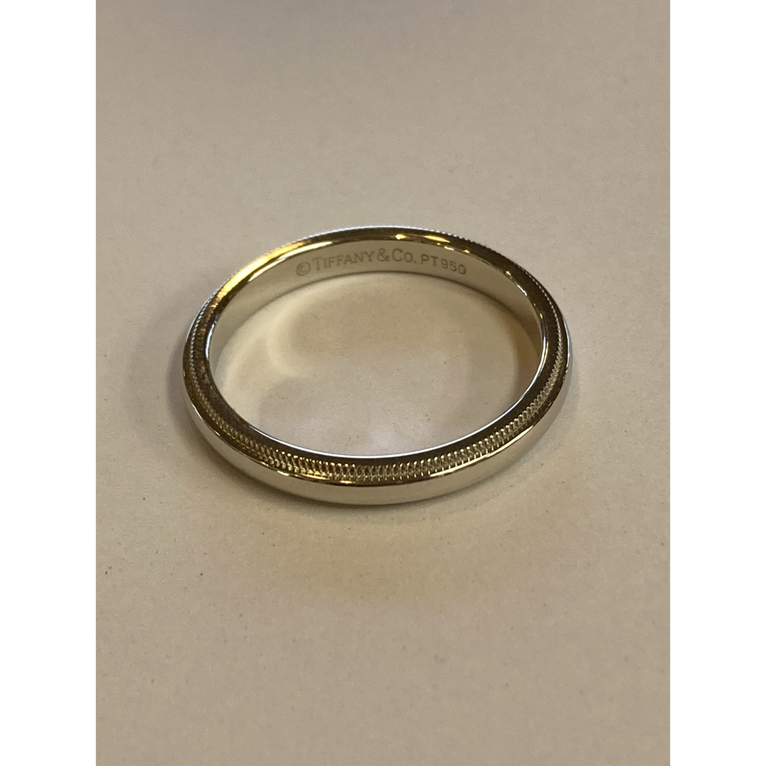 Tiffany & Co.(ティファニー)のTiffany & Co. プラチナ ミルグレインリング レディースのアクセサリー(リング(指輪))の商品写真