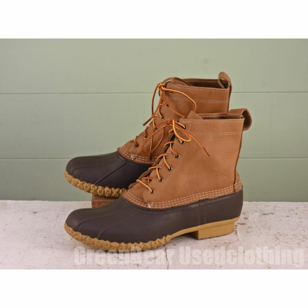 【お試し価格!】 L.L.Bean - USA製 L.L.ビーン ビーンブーツ 茶 ブラウン メンズ 男性用