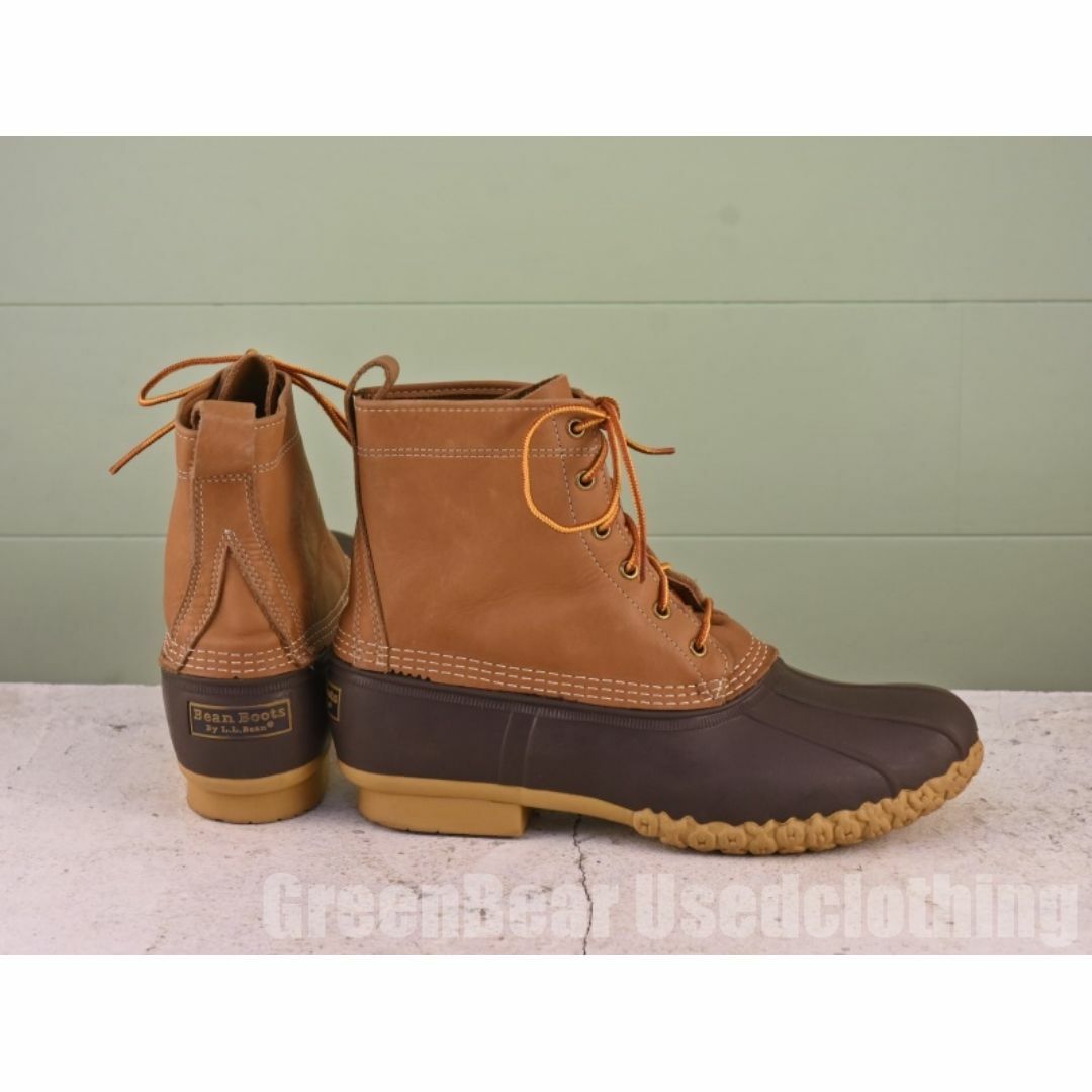売れ筋がひクリスマスプレゼント! USA製 - L.L.Bean L.L.ビーン メンズ ブラウン 茶 ビーンブーツ 男性用