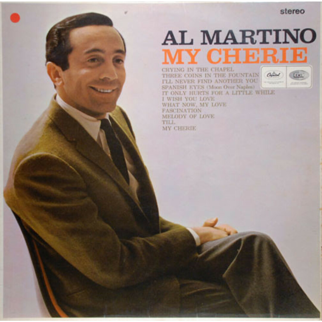 英LP Al Martino My Cherie ST2362 Capitol Records /00260 エンタメ/ホビーのエンタメ その他(その他)の商品写真
