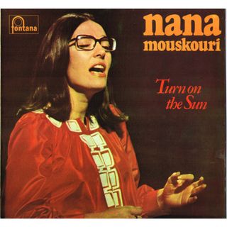 英LP Nana Mouskouri Turn On The Sun 6312008 Fontana /00260(その他)