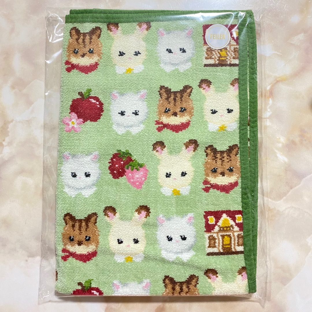 【初売り】 FEILER - ♡限定♡フェイラー×シルバニアファミリー♡コラボ タオル・ハンカチ