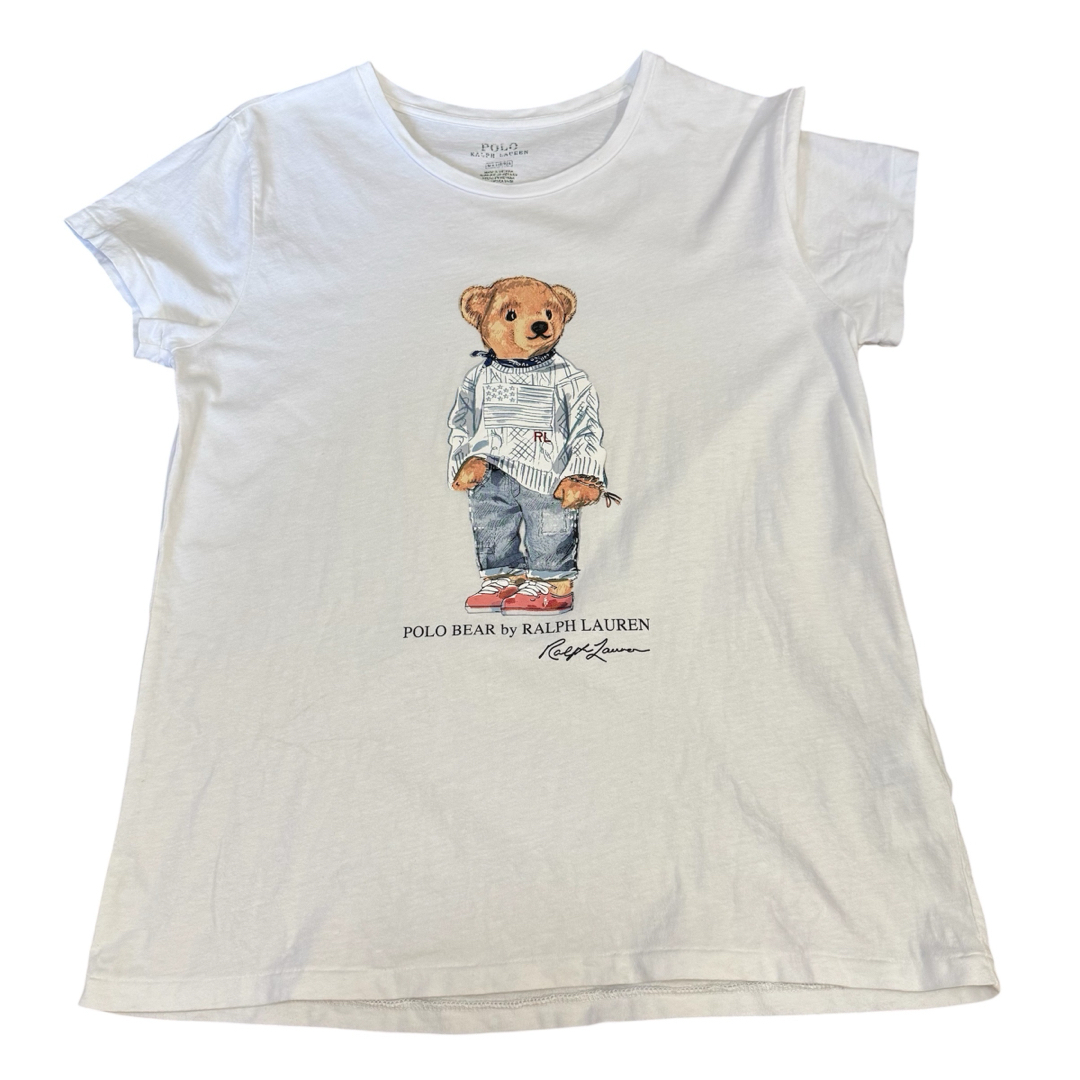 POLO RALPH LAUREN(ポロラルフローレン)のPolo ポロ　ベア コットン ジャージー Tシャツ レディースのトップス(Tシャツ(半袖/袖なし))の商品写真