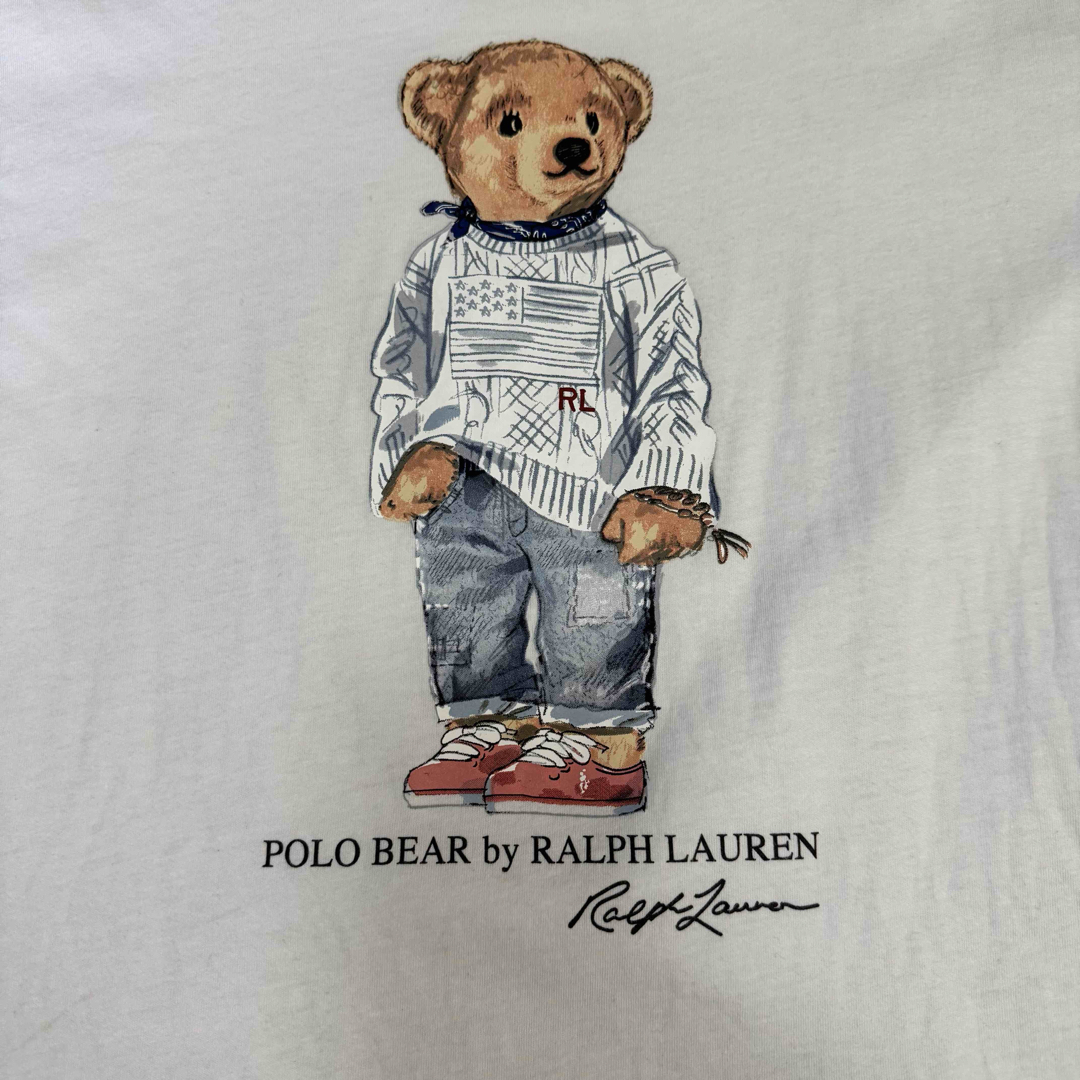 POLO RALPH LAUREN(ポロラルフローレン)のPolo ポロ　ベア コットン ジャージー Tシャツ レディースのトップス(Tシャツ(半袖/袖なし))の商品写真
