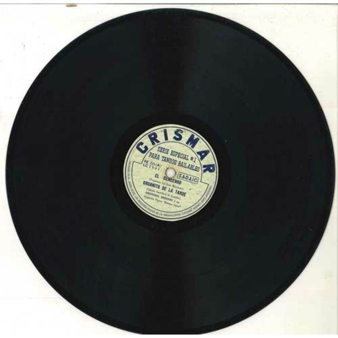 78RPM/SP Various Serie Especial 1 Para Tangos Bailables PE501 CRISMAR /00500 エンタメ/ホビーのエンタメ その他(その他)の商品写真