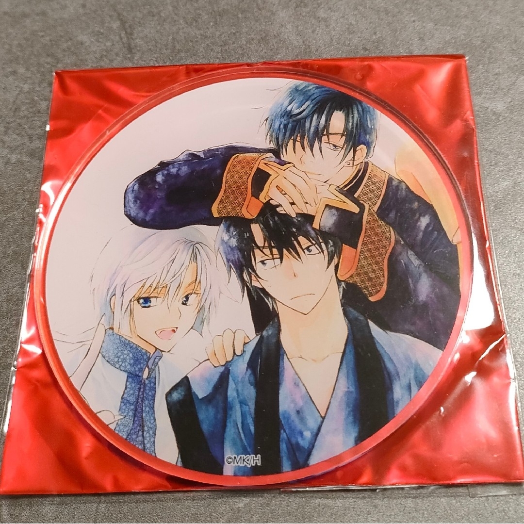 暁のヨナ 白泉社カフェ限定 アクリルコースター ハク&キジャ&ジェハ エンタメ/ホビーのアニメグッズ(その他)の商品写真