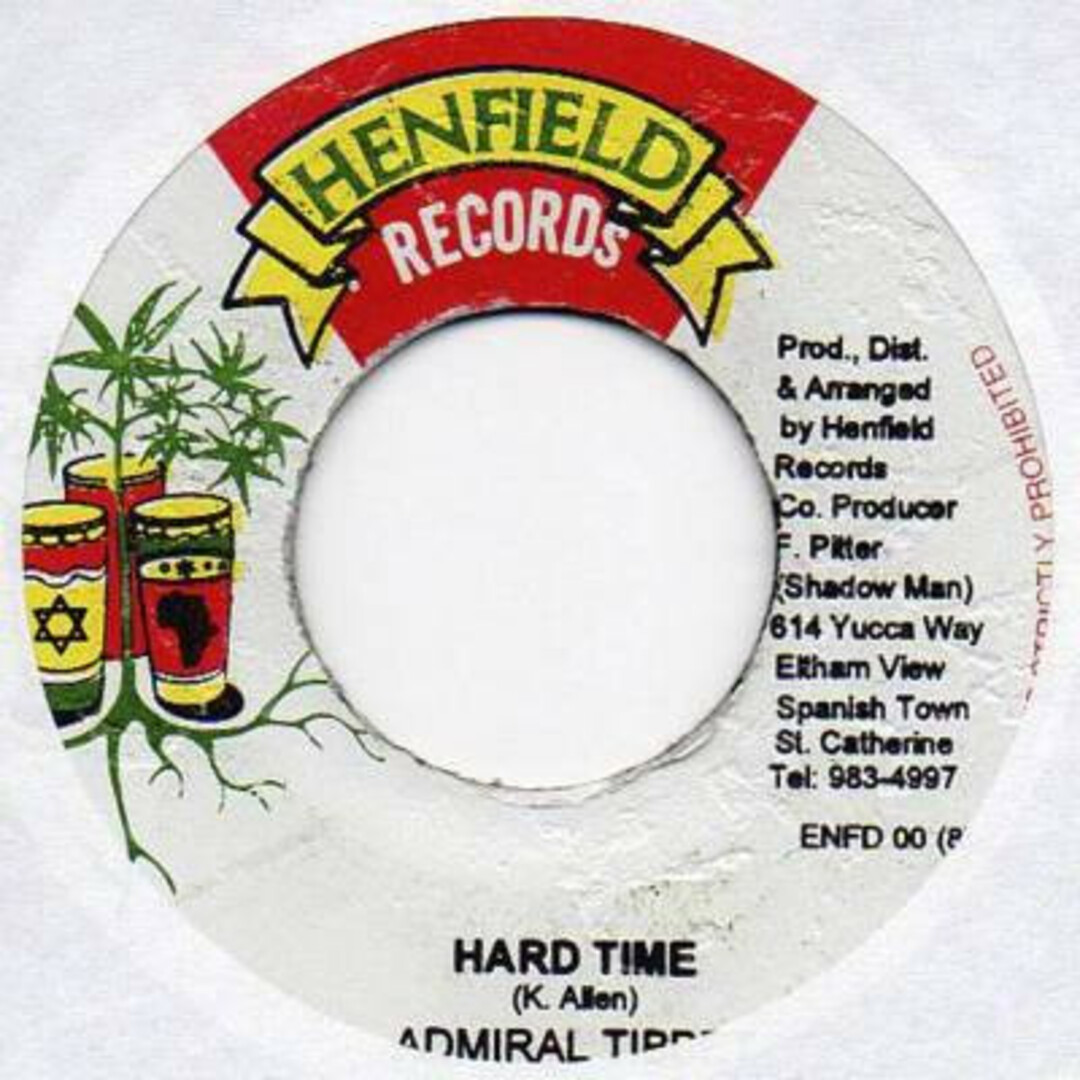 ジャマイカ7" Admiral Tibet Hard Time ENFD008 Henfield Records /00080 エンタメ/ホビーのエンタメ その他(その他)の商品写真