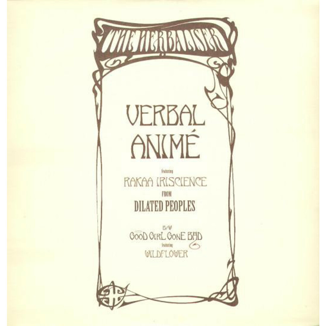 米12" Herbaliser, Wildflower & Rakaa-Iriscience Good Girl Gone Bad B/W Verbal Anim? ZEN12110 Ninja Tune /00250 エンタメ/ホビーのエンタメ その他(その他)の商品写真