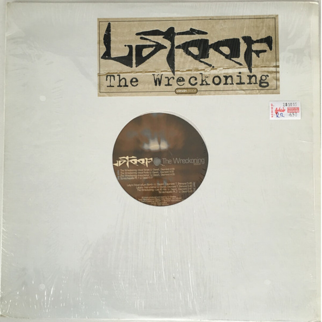 米12” Lateef The Truth Speaker The Wreckoning SS004 Solesides /00250 エンタメ/ホビーのエンタメ その他(その他)の商品写真