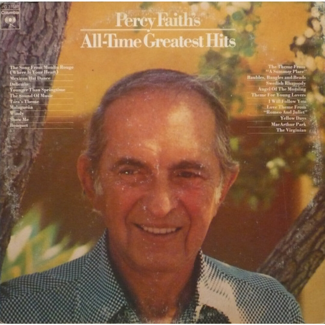 米2discs LP Percy Faith All Time Greatest Hits PG31588 COLUMBIA /00660 エンタメ/ホビーのエンタメ その他(その他)の商品写真