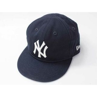 NEW ERA - ニューエラ キャップ 44cm位 キッズ 男児 女児 濃紺×白【中古】【新入荷!】♪