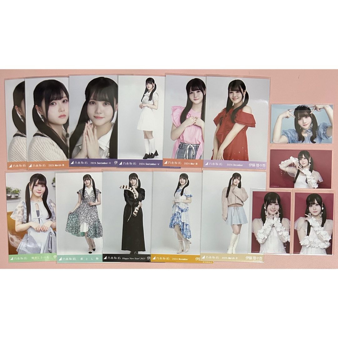 乃木坂46(ノギザカフォーティーシックス)の伊藤理々杏 まとめ売り エンタメ/ホビーのタレントグッズ(アイドルグッズ)の商品写真