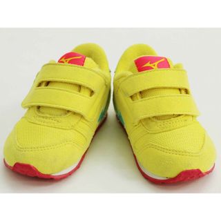 ミズノ(MIZUNO)のミズノ スニーカー 12.5cm キッズ  男児 女児 黄色系 【中古品】【新入荷!】《(スニーカー)