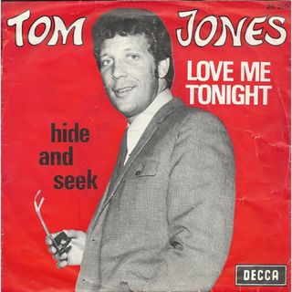 ベルギー7” Tom Jones Love Me Tonight / Hide And Seek 26210 Decca /00080(その他)