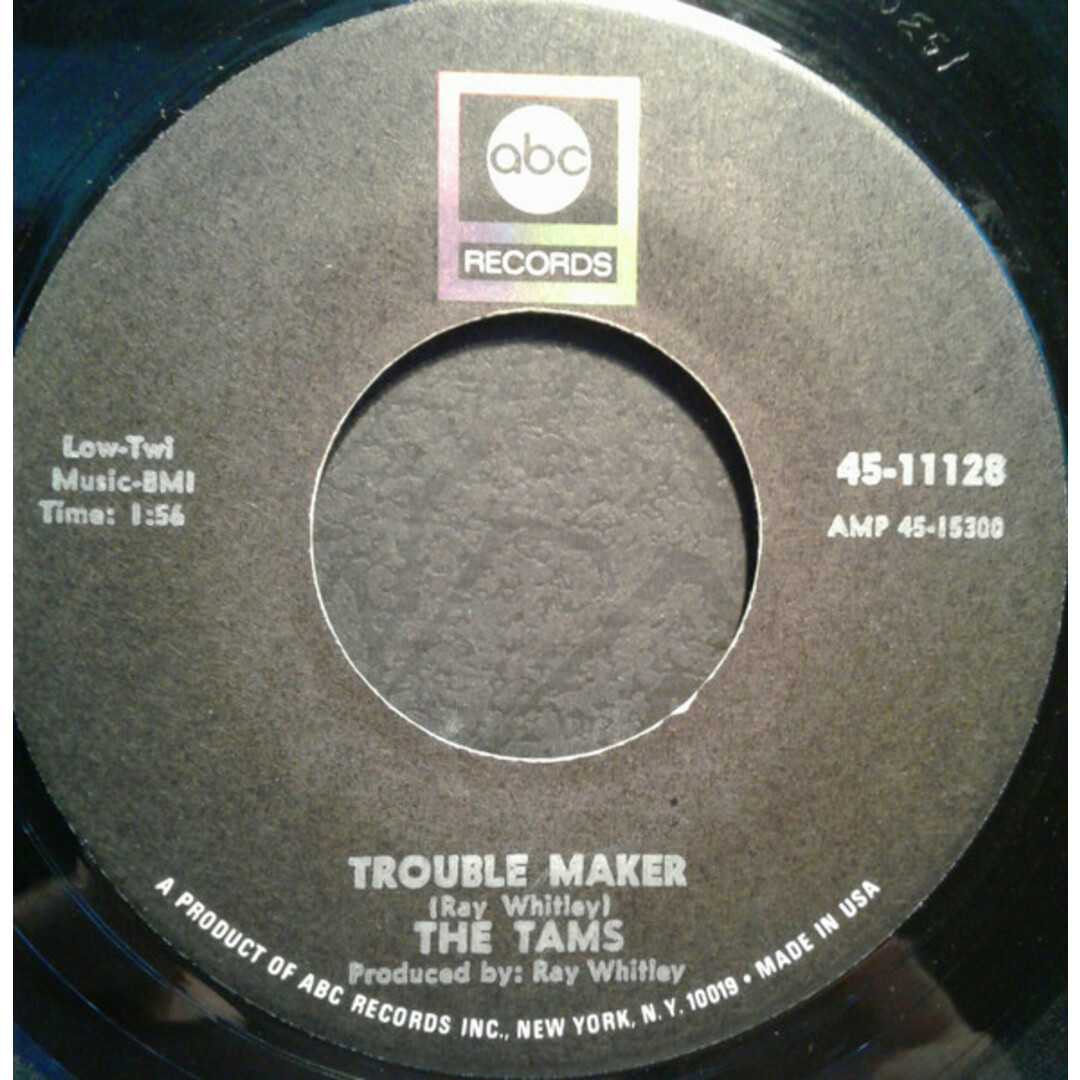 米7” Tams Trouble Maker / Laugh At The World 4511128 ABC Records /00080 エンタメ/ホビーのエンタメ その他(その他)の商品写真