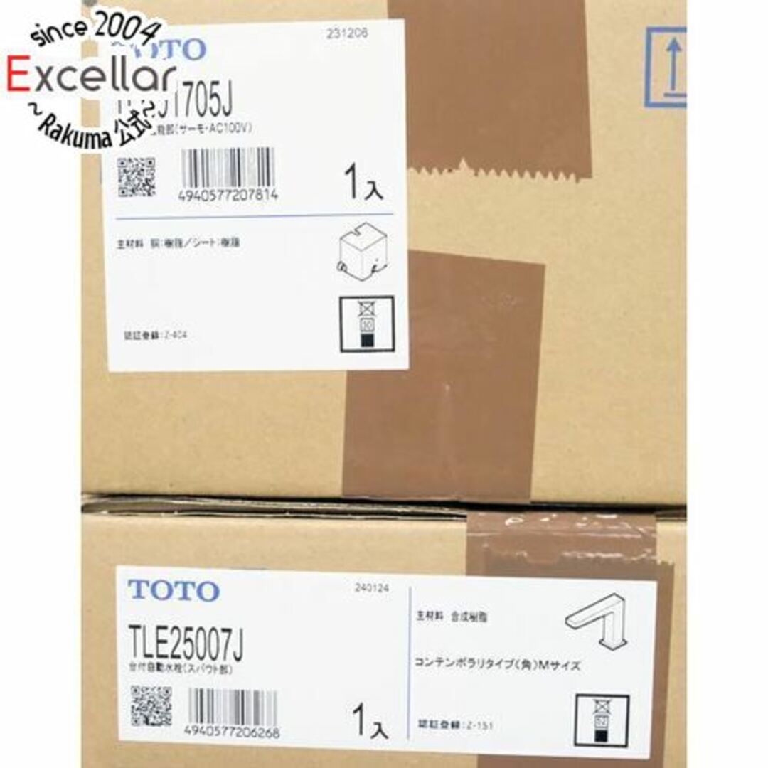 EOTOTO(エオトト)のTOTO 台付自動水栓 アクアオート AC100V TLE25SM2A スマホ/家電/カメラの生活家電(その他)の商品写真