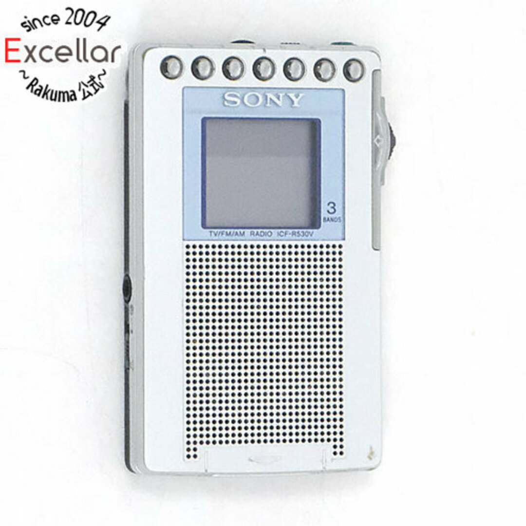 SONY(ソニー)のSONY 3バンド ラジオ ICF-R530V 本体のみ いたみ スマホ/家電/カメラのオーディオ機器(その他)の商品写真