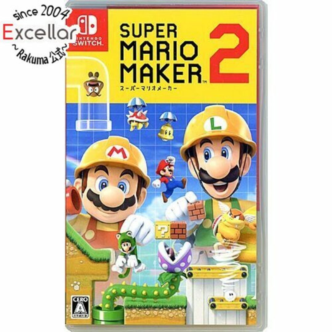 Nintendo Switch(ニンテンドースイッチ)のスーパーマリオメーカー 2 Nintendo Switch カバー・ケースいたみ エンタメ/ホビーのゲームソフト/ゲーム機本体(家庭用ゲームソフト)の商品写真