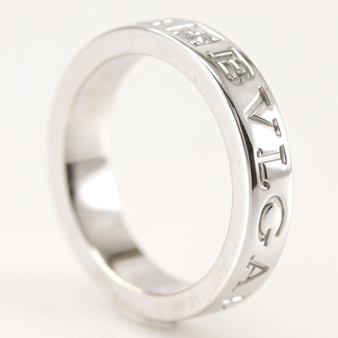 『4年保証』 - BVLGARI 【BVLGARI】ブルガリ 1P ダブルロゴ ブルガリブルガリ ホワイトゴールド