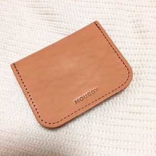 マウジー(moussy)の【moussy】牛革☆カード、名刺入れ(その他)