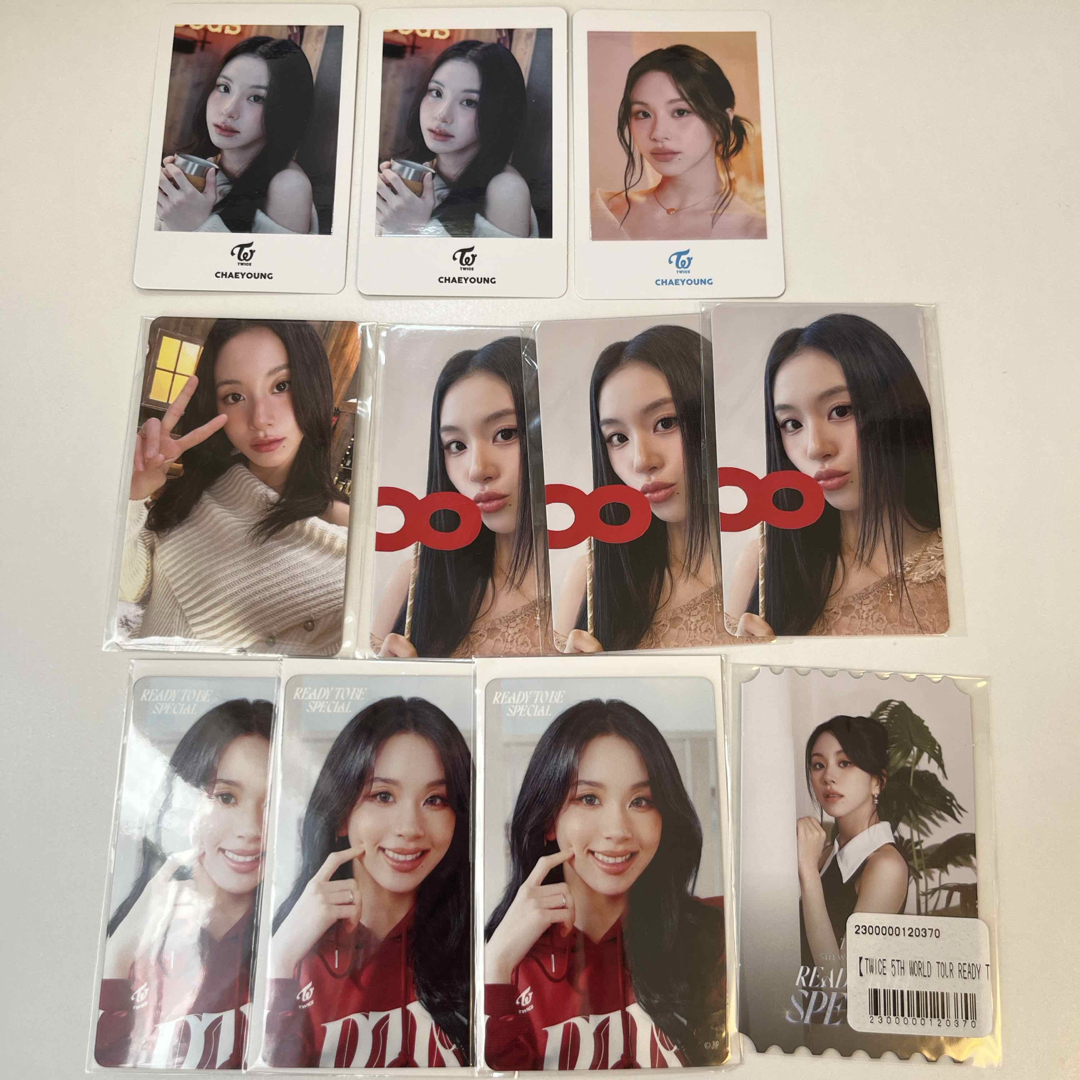 TWICE チェヨン トレカ セット エンタメ/ホビーのCD(K-POP/アジア)の商品写真