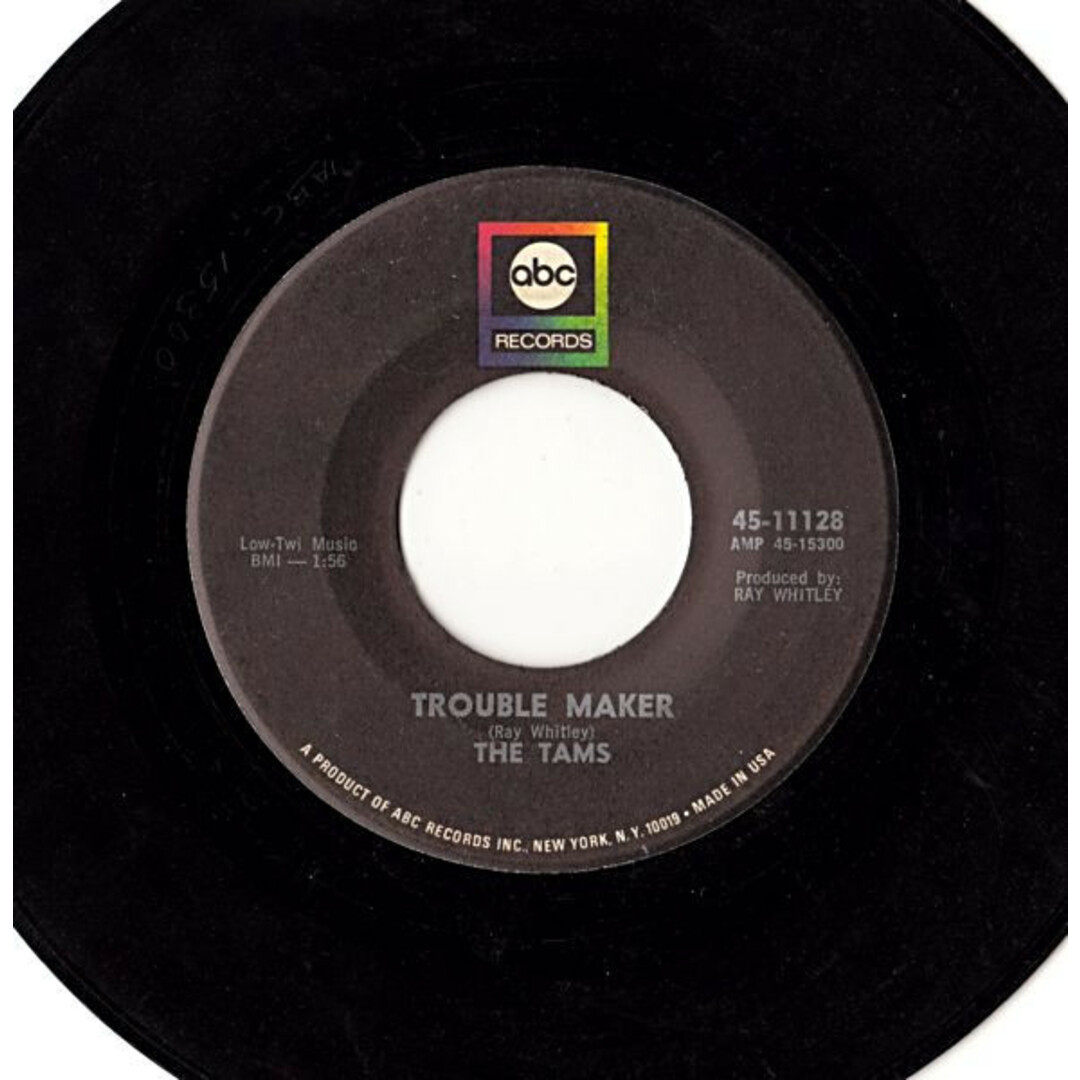 米7” Tams Trouble Maker / Laugh At The World 4511128 ABC Records /00080 エンタメ/ホビーのエンタメ その他(その他)の商品写真