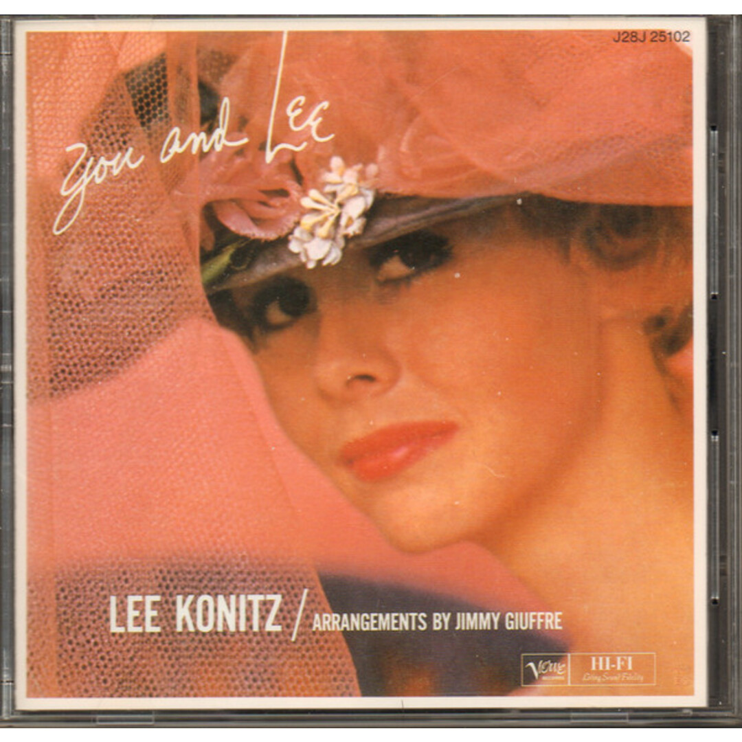 CD Lee Konitz You And Lee J28J25102 Verve Records /00110 エンタメ/ホビーのCD(ジャズ)の商品写真
