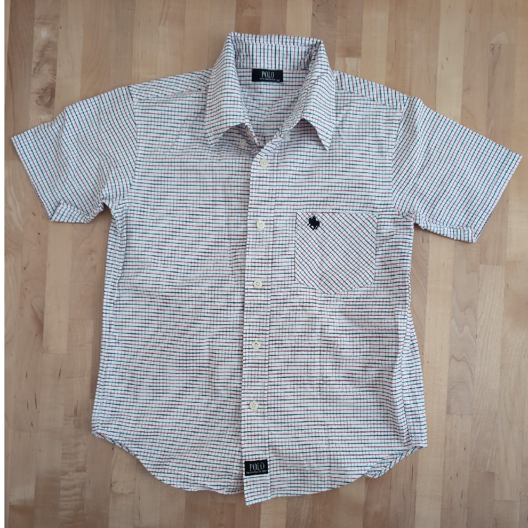 POLO　半袖シャツ　140センチ キッズ/ベビー/マタニティのキッズ服男の子用(90cm~)(ブラウス)の商品写真