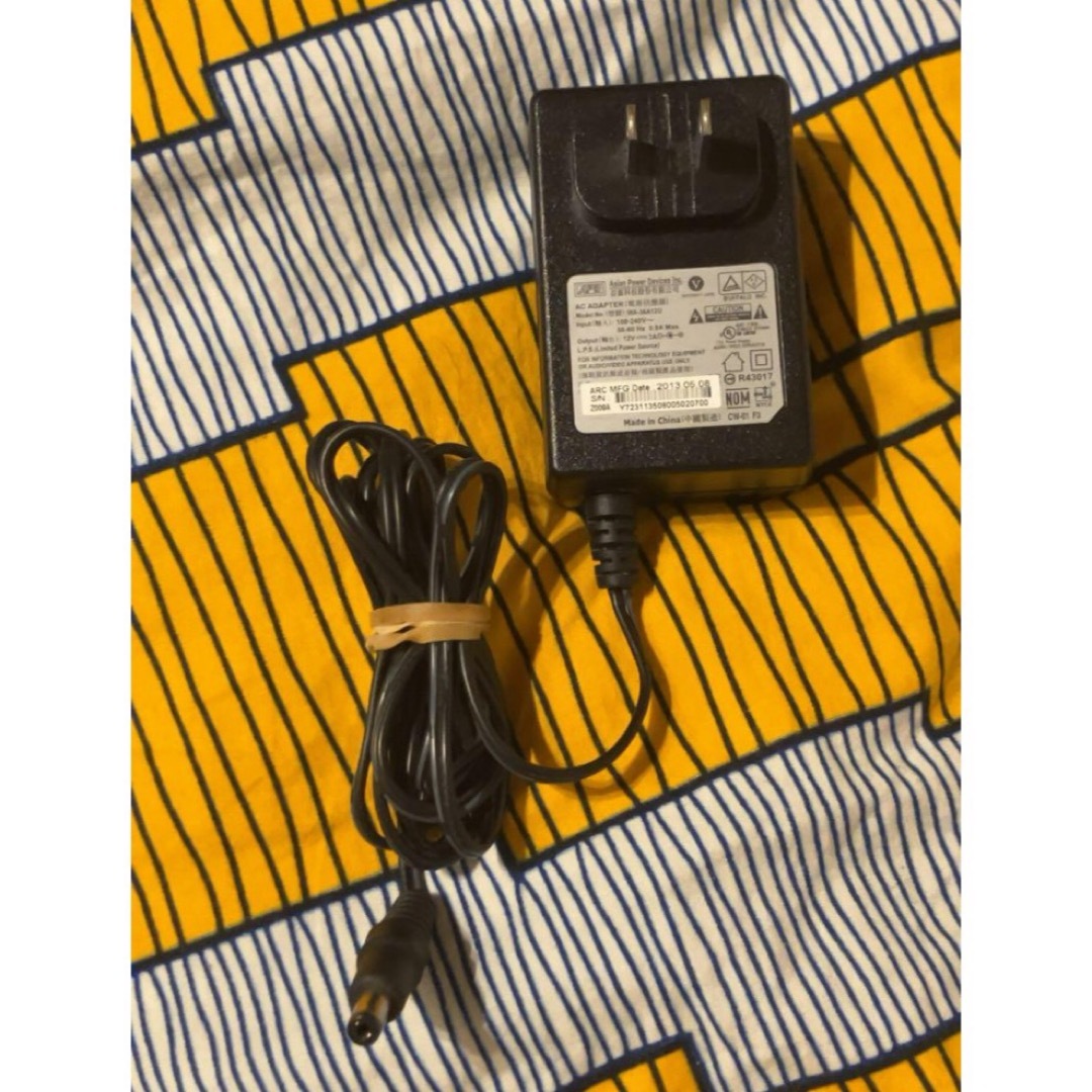 ACアダプター 12V 3A WA-36A12U スマホ/家電/カメラの生活家電(変圧器/アダプター)の商品写真
