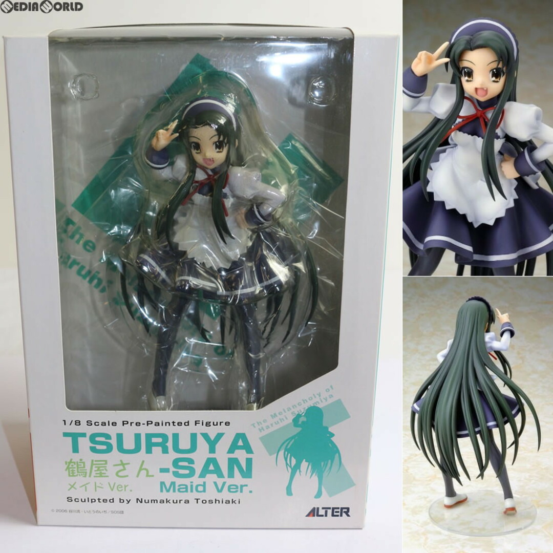 ALTER(アルター)の鶴屋さん(つるやさん) メイドVer. 涼宮ハルヒの憂鬱 1/8 完成品 フィギュア キャラアニ/アルター エンタメ/ホビーのフィギュア(アニメ/ゲーム)の商品写真