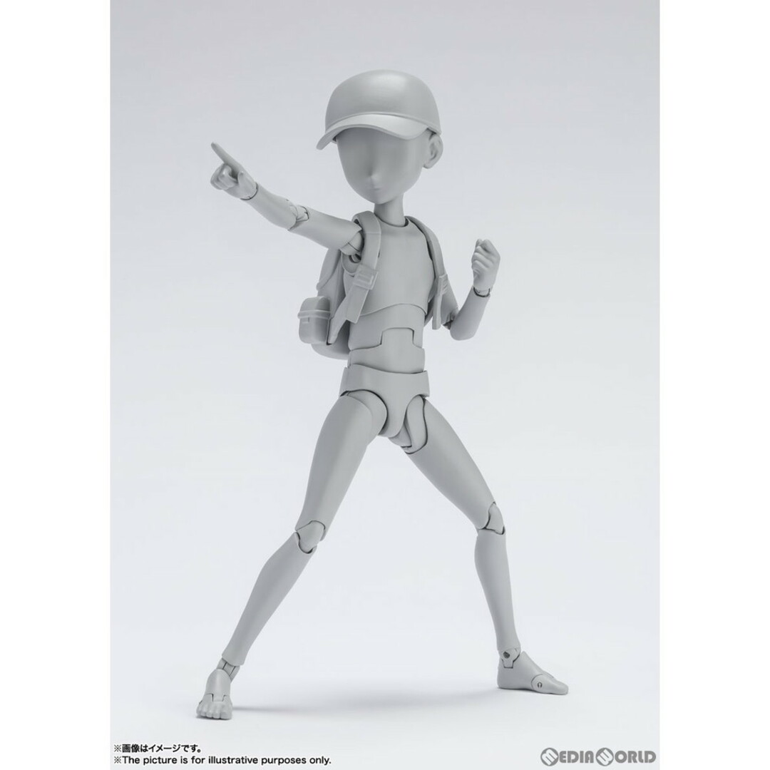 Edition(エディション)のS.H.Figuarts(フィギュアーツ) ボディくん -杉森建- Edition DX SET(Gray Color Ver.) 完成品 可動フィギュア バンダイスピリッツ エンタメ/ホビーのフィギュア(その他)の商品写真