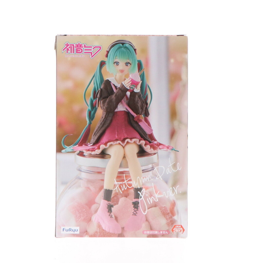 Topper(トッパー)の初音ミク VOCALOID(ボーカロイド) ぬーどるストッパーフィギュア-オータムデート・ピンクver.- プライズ(AMU-PRZ17295) フリュー エンタメ/ホビーのフィギュア(アニメ/ゲーム)の商品写真