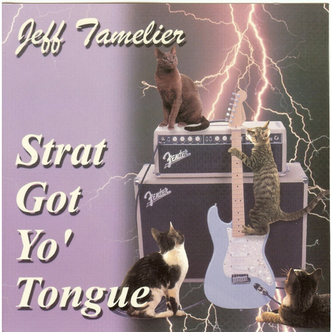 CD Jeff Tamelier Strat Got Yo Tongue SP41160 Sandman Music /00110 エンタメ/ホビーのCD(R&B/ソウル)の商品写真