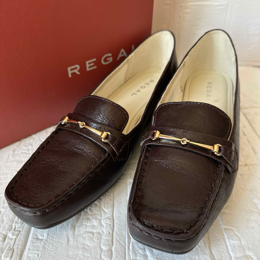 REGAL - 【リーガル】山羊革ビットローファー モカシンシューズ24.5㎝