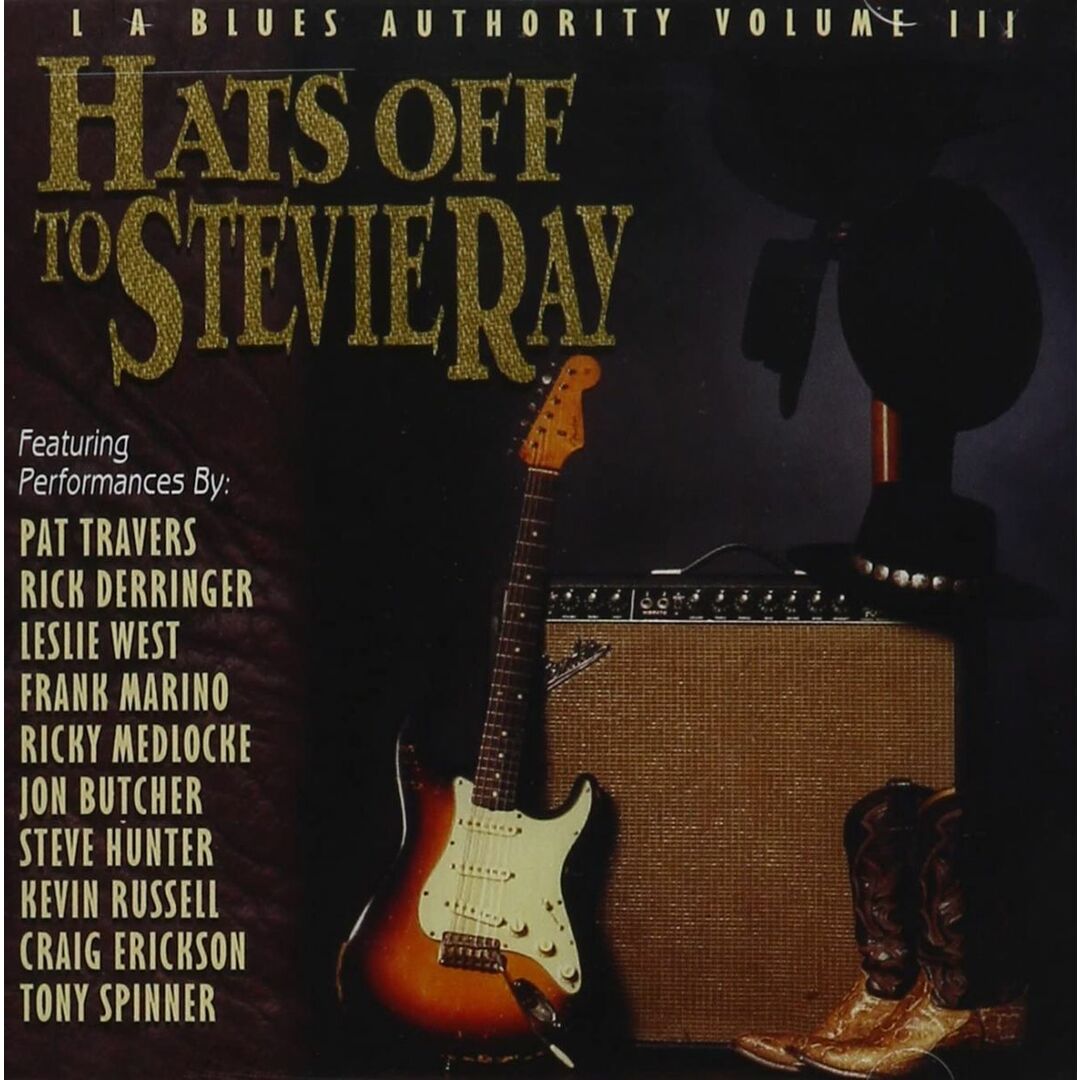 輸入CD Various Hats Off to Stevie Ray: Vaughan Tribute 3 BB20092 Blues Bureau International /00110 エンタメ/ホビーのCD(ポップス/ロック(洋楽))の商品写真