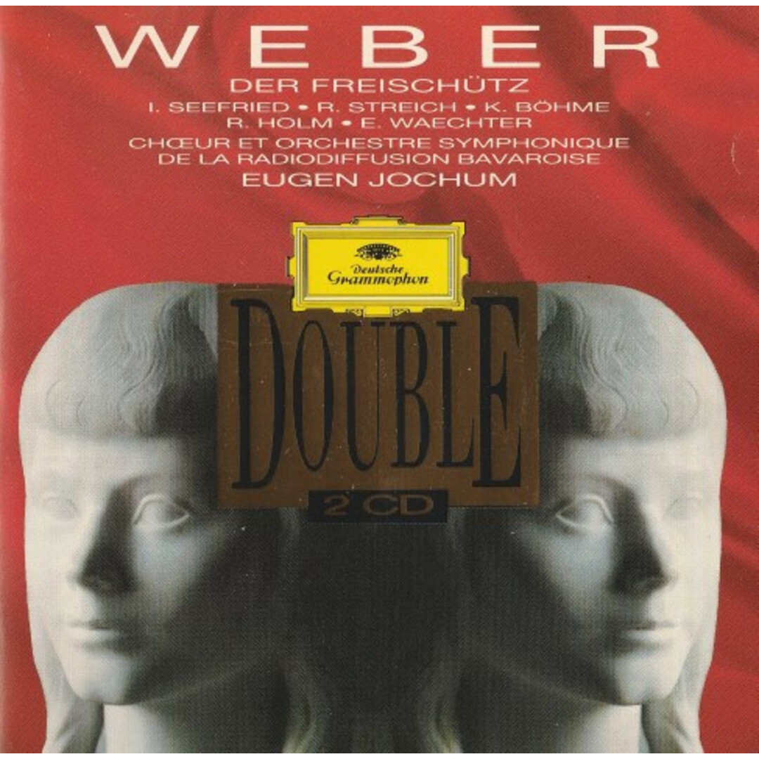 輸入2discs CD Weber, Seefried, Jochum; Brso Der Freischutz 4397172 Deutsche Grammophon /00220 エンタメ/ホビーのCD(クラシック)の商品写真