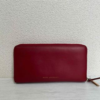 マークジェイコブス(MARC JACOBS)のMARC JACOBS レディース 長財布 革財布 ラウンドファスナー ハート柄(財布)